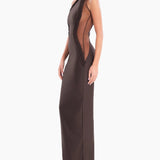 Braided Cocoa Gown