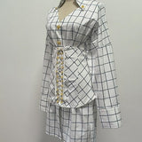 Striped Shirt Dress