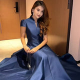 Navy Ball Gown