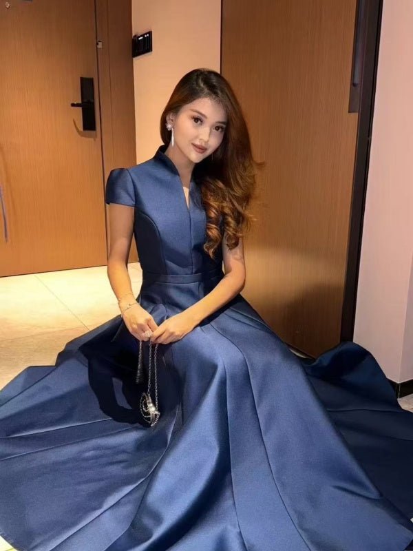 Navy Ball Gown