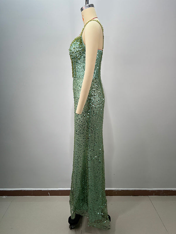 Enchanted Forest Green Gown