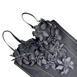 3D Floral Sculpted Corset Bodysuit