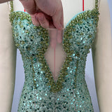 Enchanted Forest Green Gown