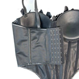 3D Floral Sculpted Corset Bodysuit