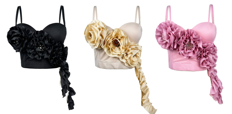 Blush Garden Corset Top