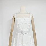 Ivory Bloom Eyelet Dress