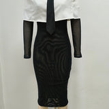 Black Tie Dress