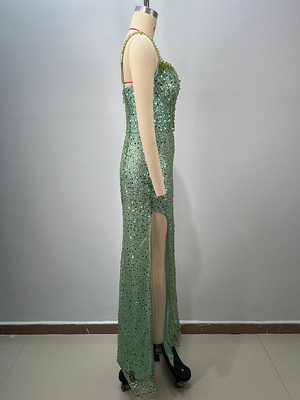Enchanted Forest Green Gown