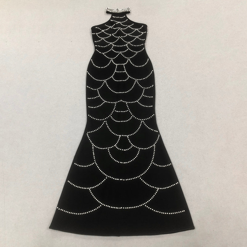 Crystal Web Gown