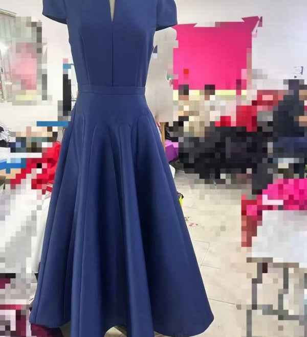 Navy Ball Gown