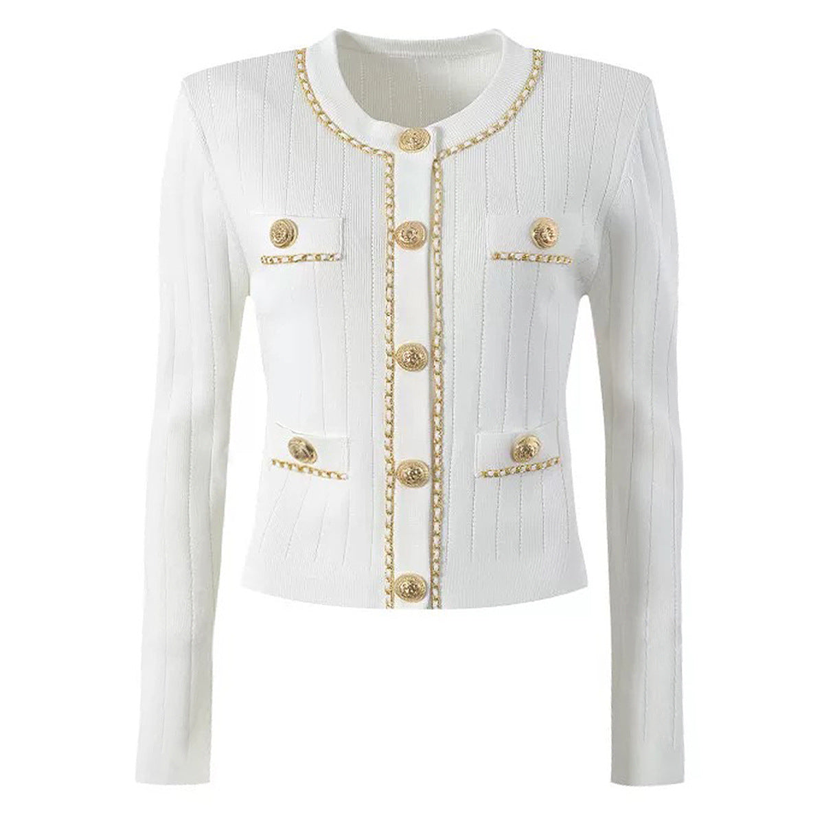 Rose Tweed Cropped Jacket