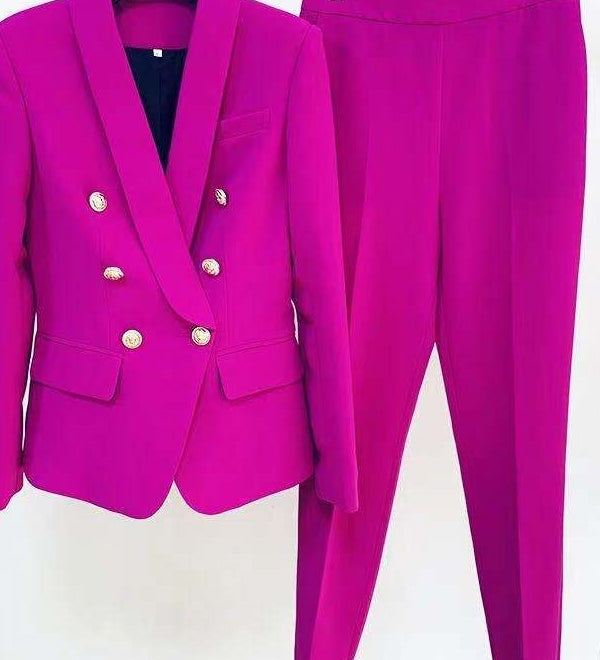 Pink Blazer Set