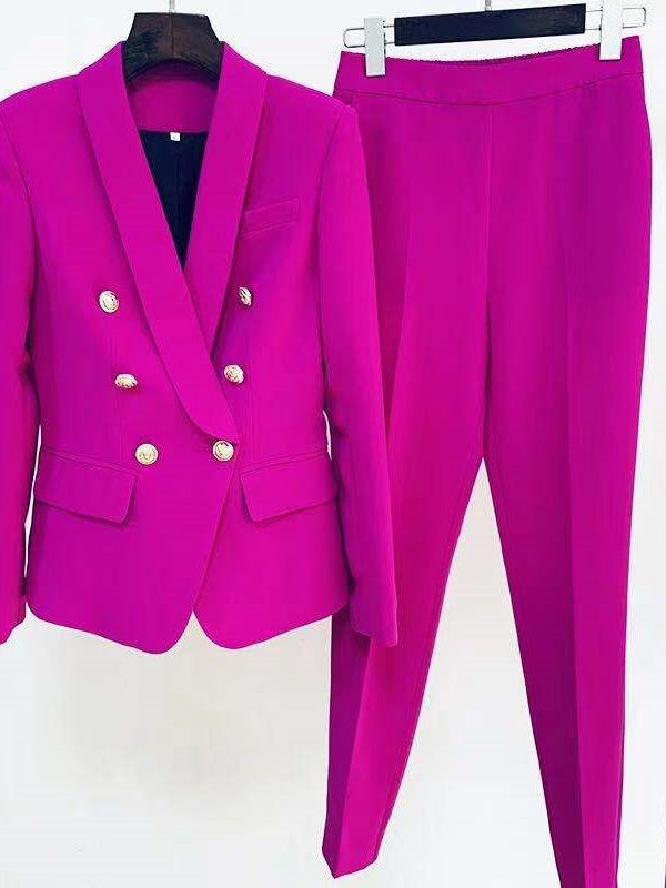 Pink Blazer Set