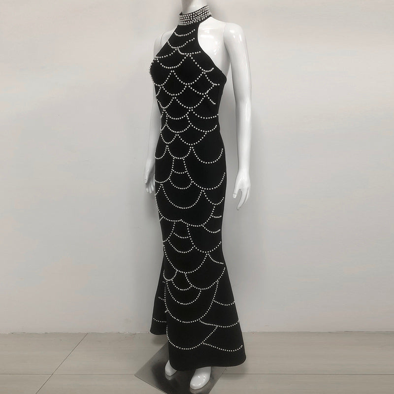 Crystal Web Gown