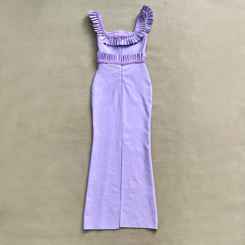 Lavender Duchess Maxi Dress