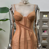 Nude Sheer Gown
