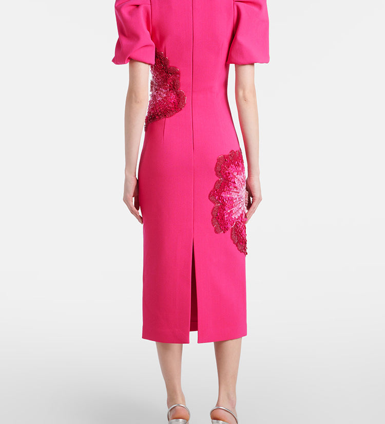 Fuchsia Bloom Dress