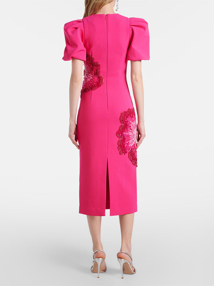 Fuchsia Bloom Dress