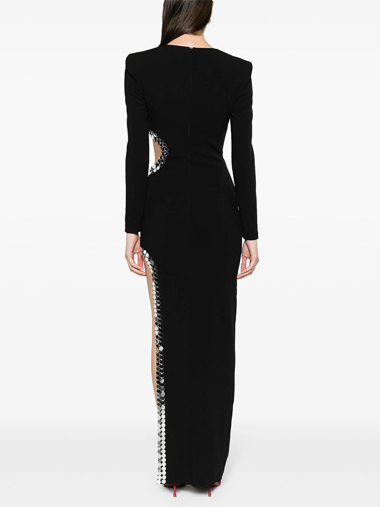 Midnight Cutout Gown
