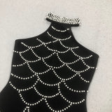 Crystal Web Gown