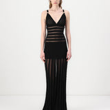 Shadow Stripe Knit Maxi