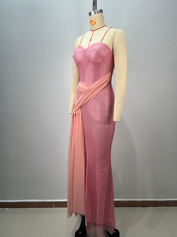 Blush Dream Strapless Gown