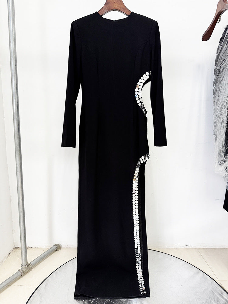 Midnight Cutout Gown