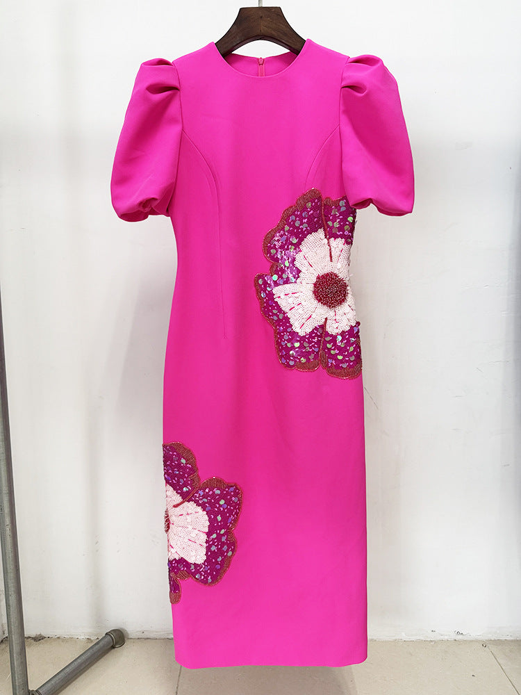 Fuchsia Bloom Dress