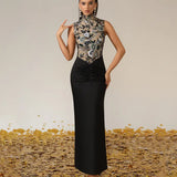 Midnight Garden Gown