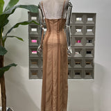 Nude Sheer Gown