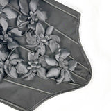 3D Floral Sculpted Corset Bodysuit