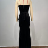 Noir Envy Corset Gown