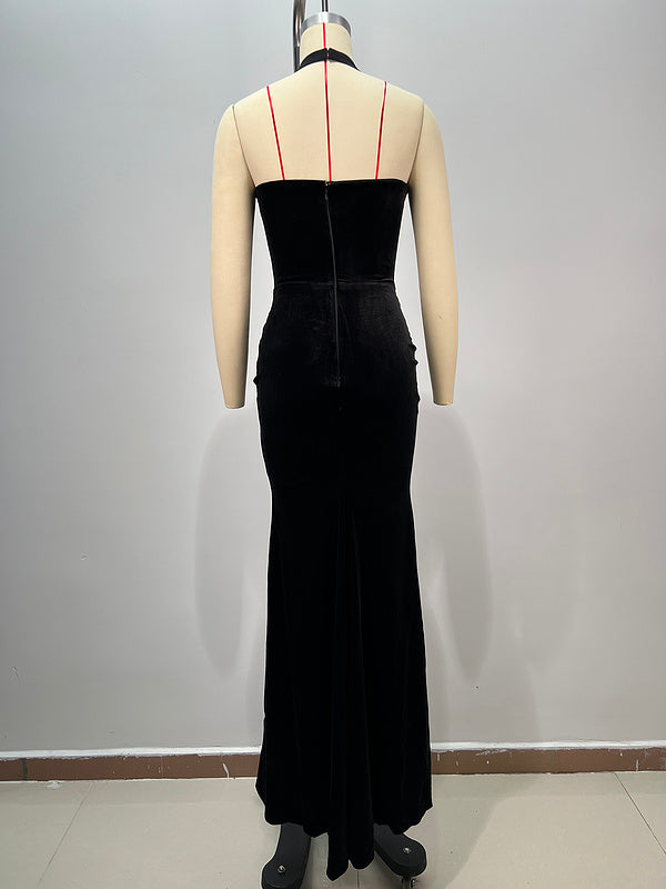 Noir Envy Corset Gown