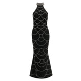 Crystal Web Gown