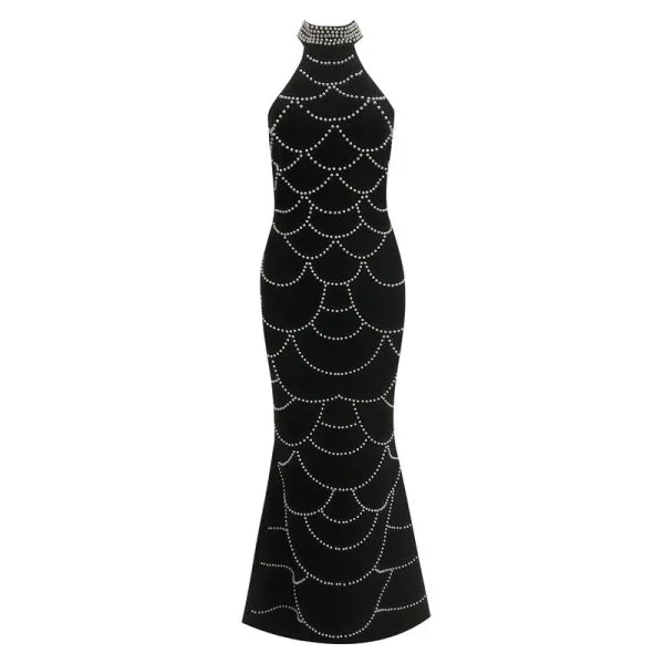 Crystal Web Gown