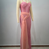Blush Dream Strapless Gown