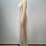 Pearl Elegance Corset Gown