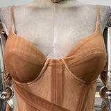 Nude Sheer Gown