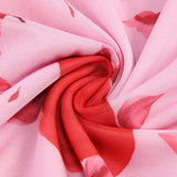 Rosé Bloom Ruffle Dress