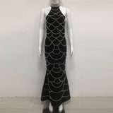 Crystal Web Gown