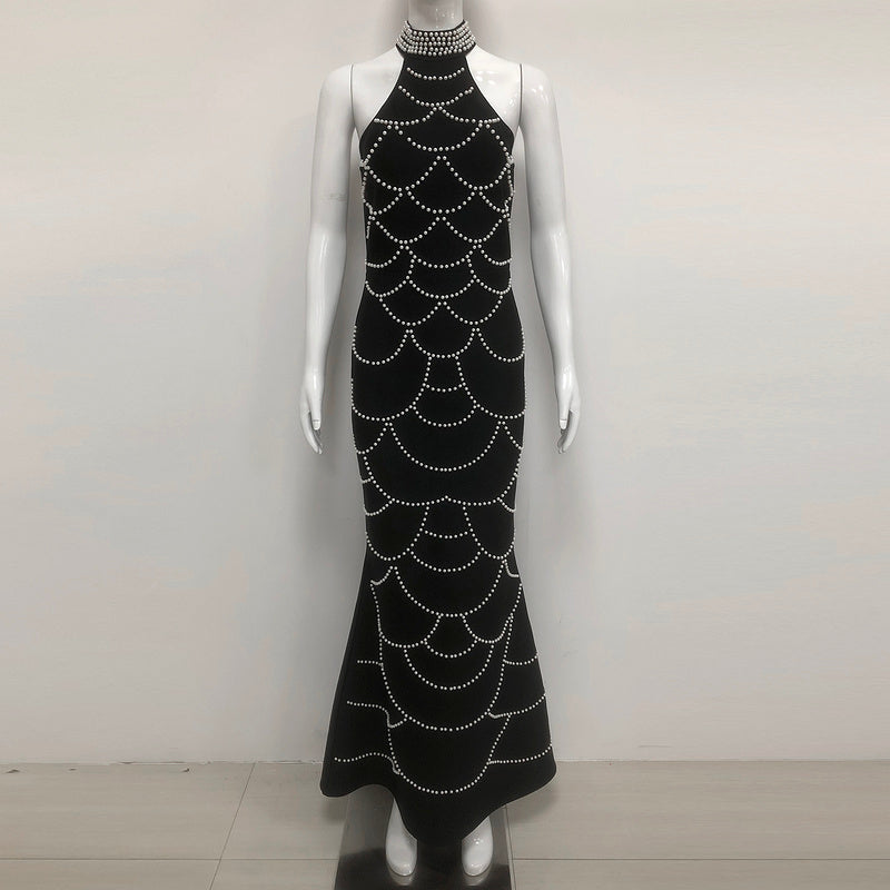 Crystal Web Gown
