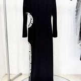 Midnight Cutout Gown