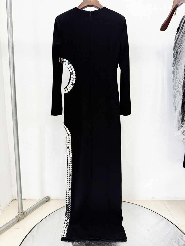 Midnight Cutout Gown