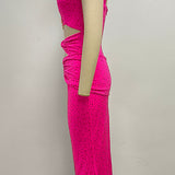 Pink Cutout Gown