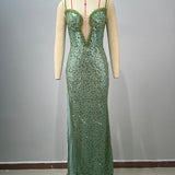 Enchanted Forest Green Gown