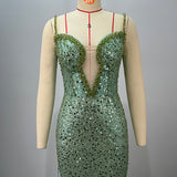 Enchanted Forest Green Gown