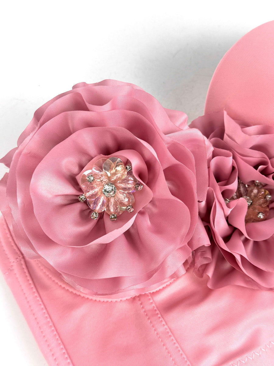 Blush Garden Corset Top