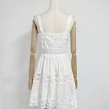 Ivory Bloom Eyelet Dress