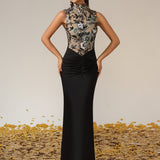 Midnight Garden Gown