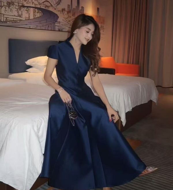 Navy Ball Gown